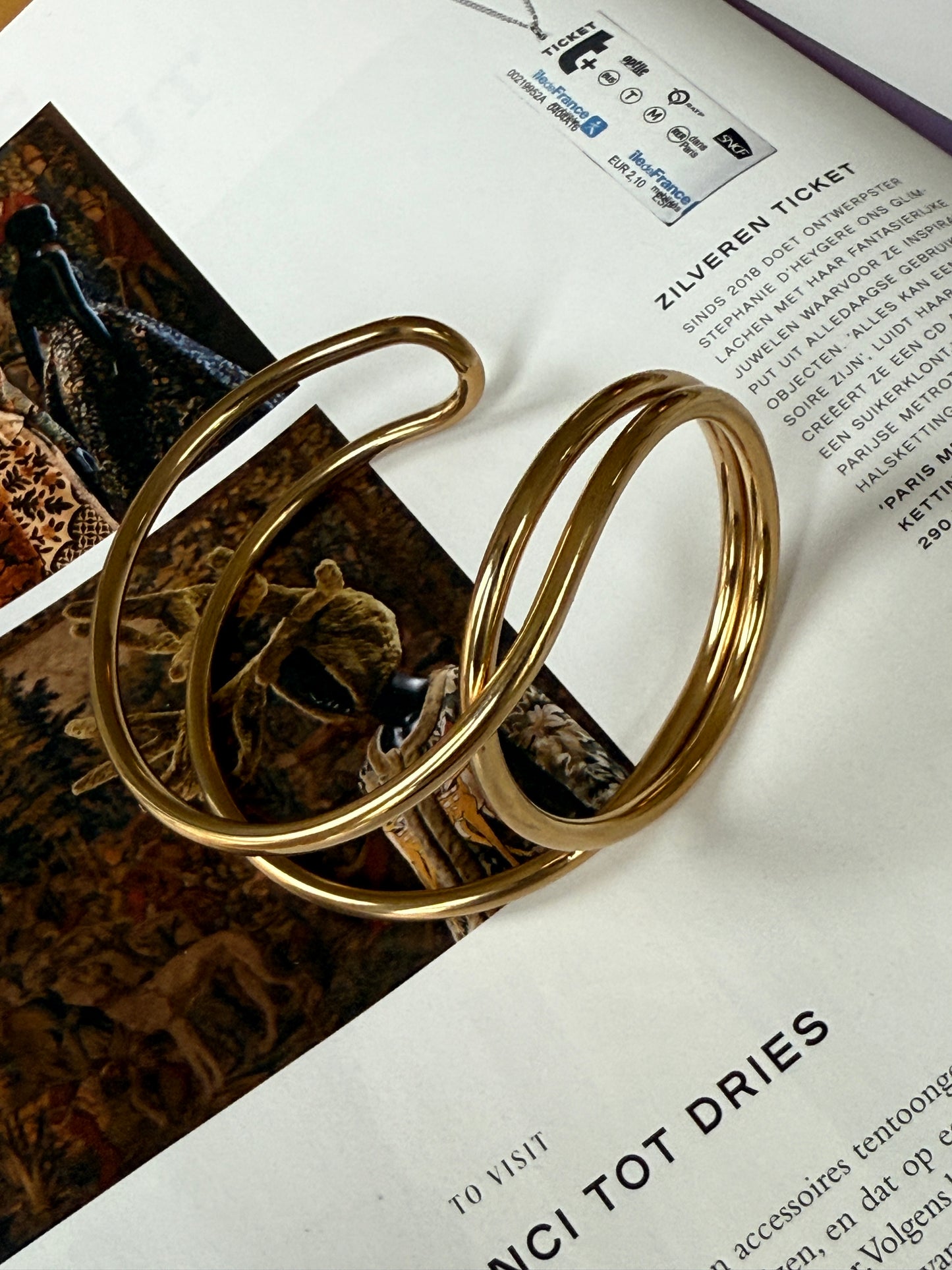Chunky Bracelet, Stainless Steel