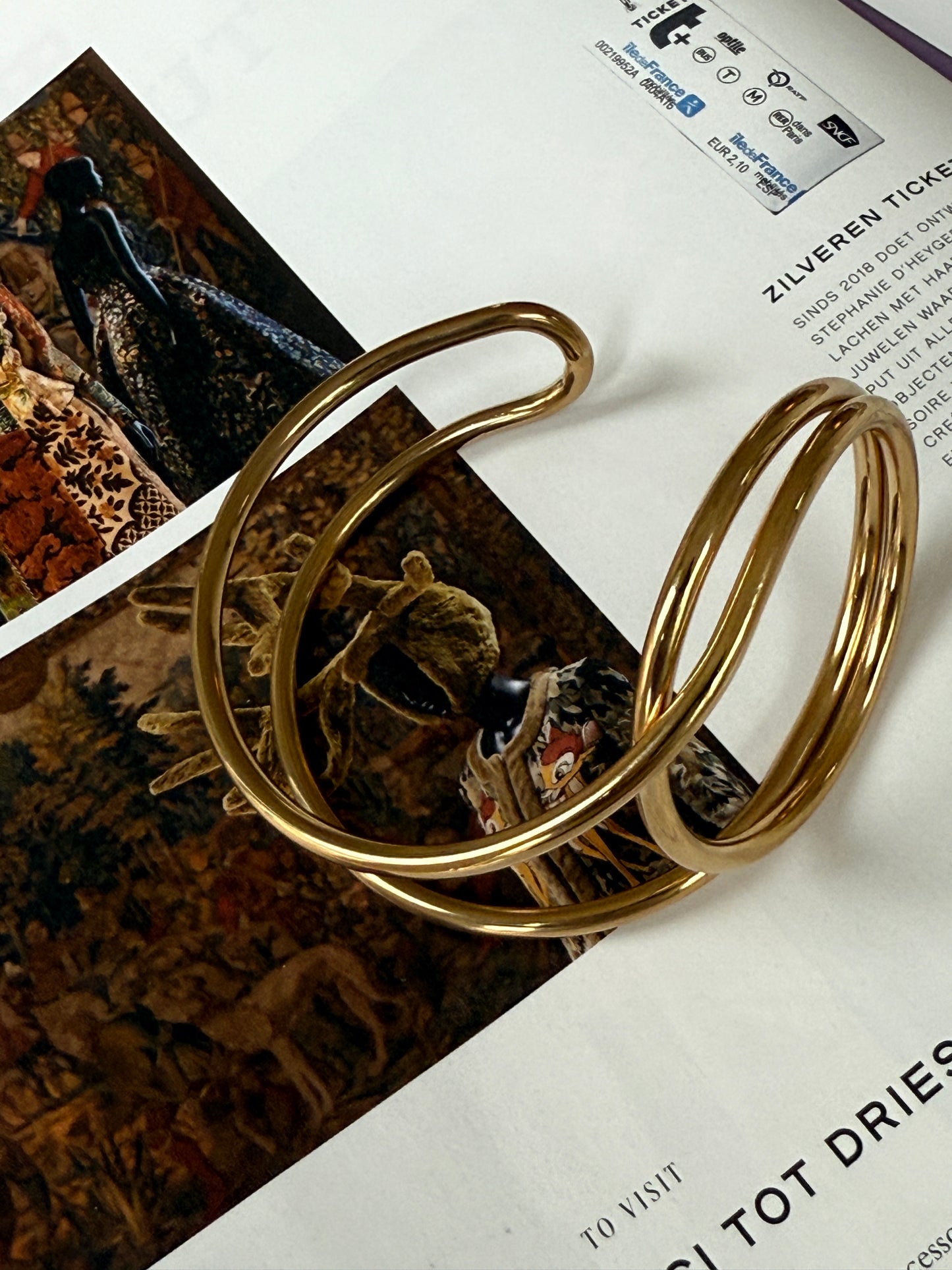 Chunky Bracelet, Stainless Steel